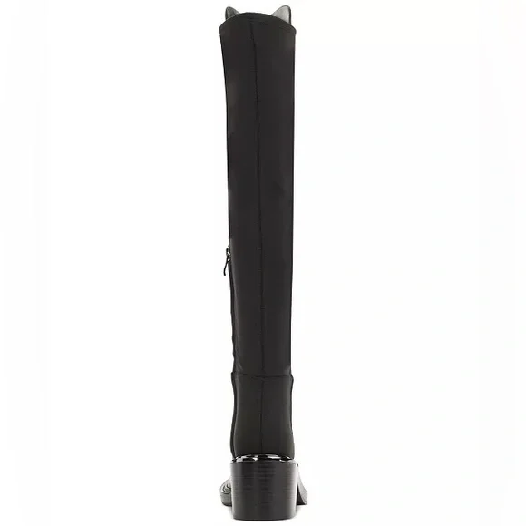 DKNY Dina Black Over-the-Knee Boots Sz 8 BNWB - Picture 3 of 9